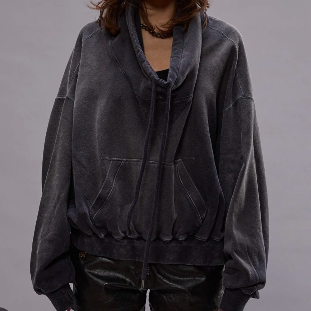R13 Funnel Neck Sweatshirt